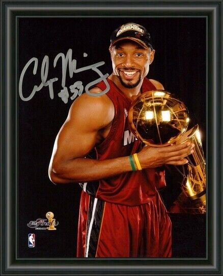 Alonzo Mourning - BASKETBALL - HOF Heat - SIGNED - AUTOGRAPHED Photo Poster painting POSTER