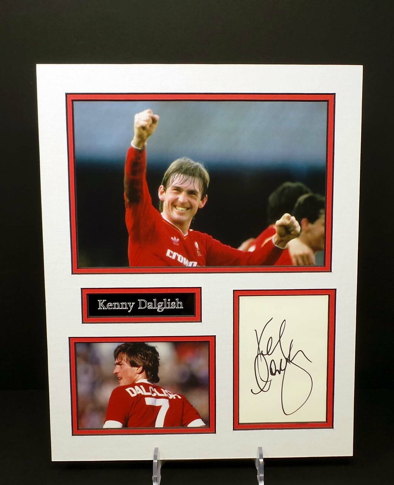 Kenny DALGLISH Signed Mounted Liverpool Football Photo Poster painting Display 1 AFTAL RD COA