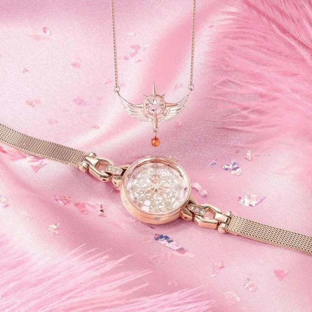 Anime Card Captor Sakura Wrist Watch Necklace SP16138