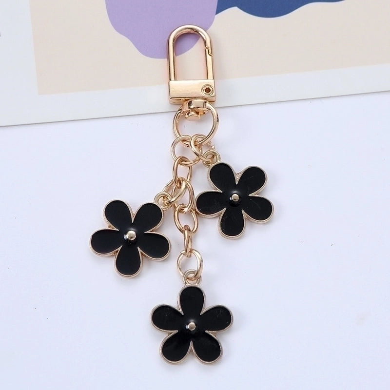 Sweet Flower Alloy Unisex Keychain