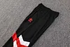 Joyfball 2024/2025 Manchester United Half-Pull Training Suit Black Football Shirt 1:1 Thai Quality