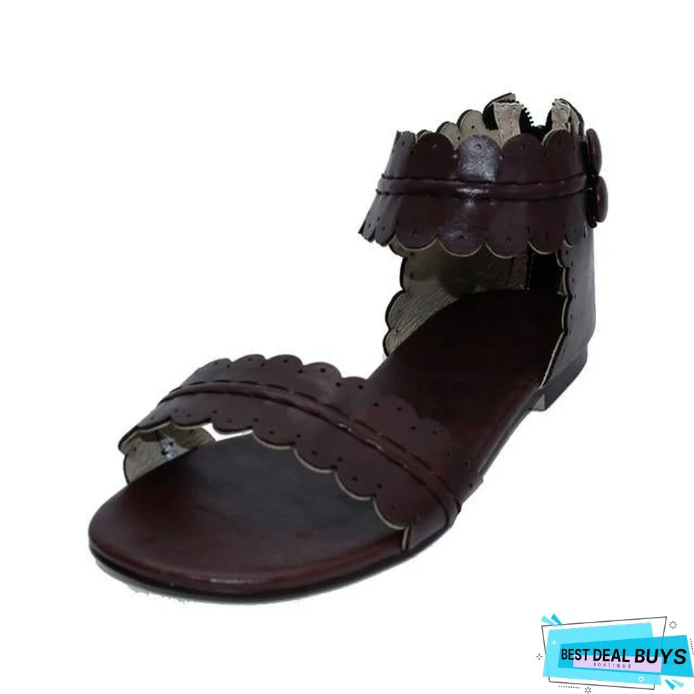 Women Beach Vacation Big Size 43 Edges Sandals Comfortable Leisure Casual Shoes