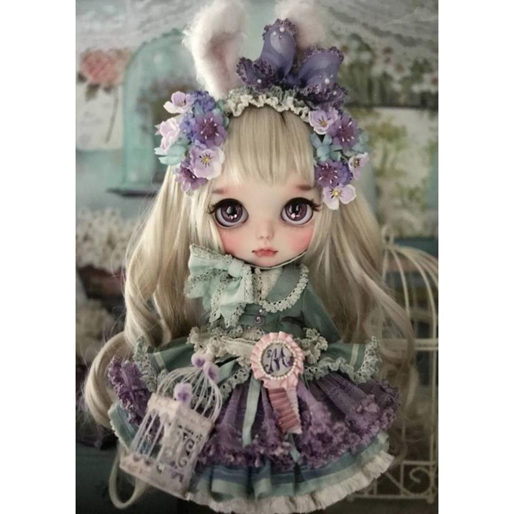 

30*40CM - Doll - Round Drill Diamond Painting, 501 Original