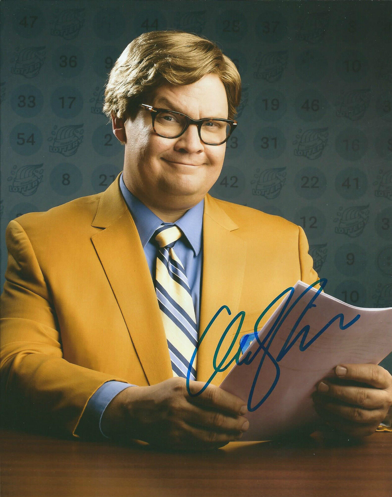 **GFA Conan on TBS *ANDY RICHTER* Signed 8x10 Photo Poster painting AD6 COA**