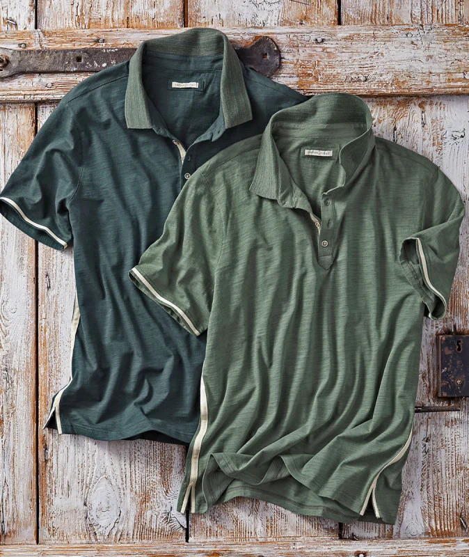 Men's Short Sleeve Polo Shirt Lapel