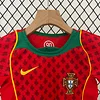 2004 Retro Portugal Home Football Shirt 1:1 Thai Quality Kids Size