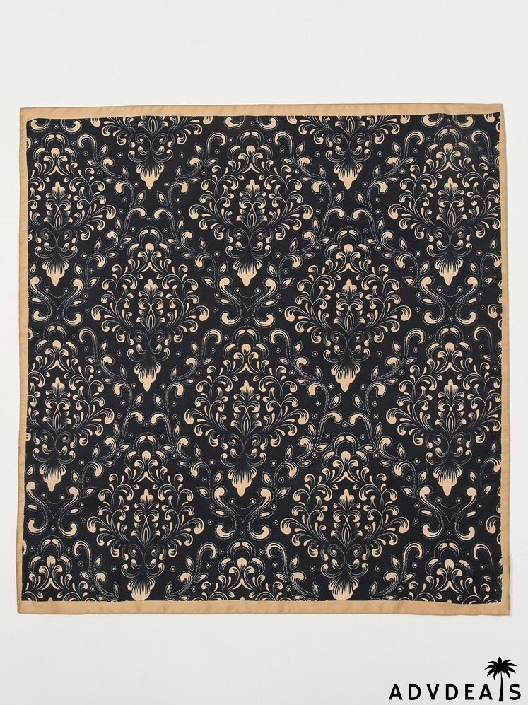 Flower Print Bandana