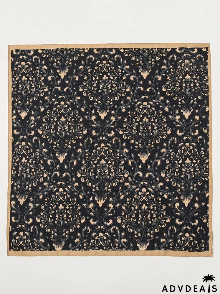 Flower Print Bandana