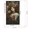 (40*70cm)Girl - Square AB Drill Diamond Painting