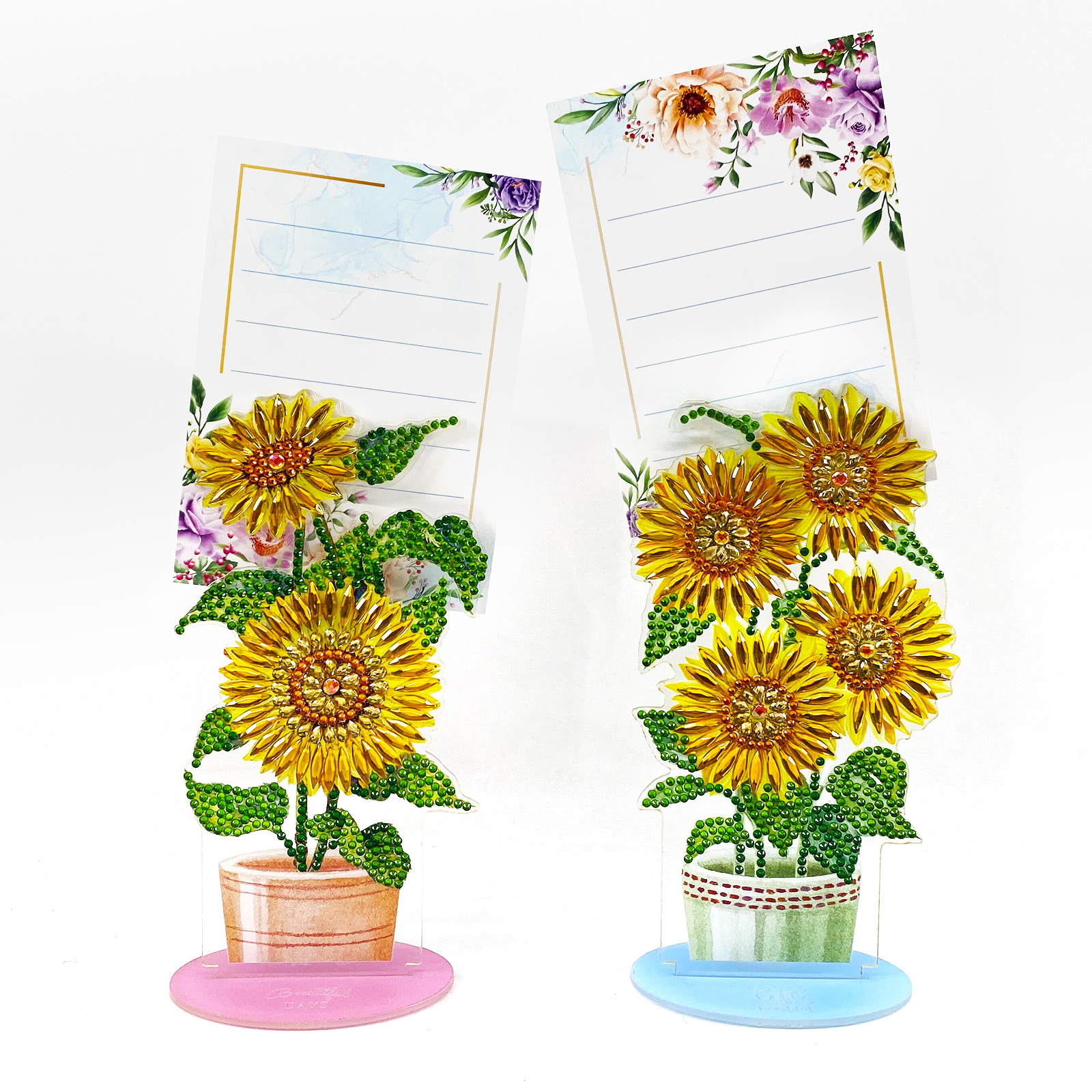 

2pcs Note Holder Table Stand - 5D DIY Craft Ornament, 501 Original