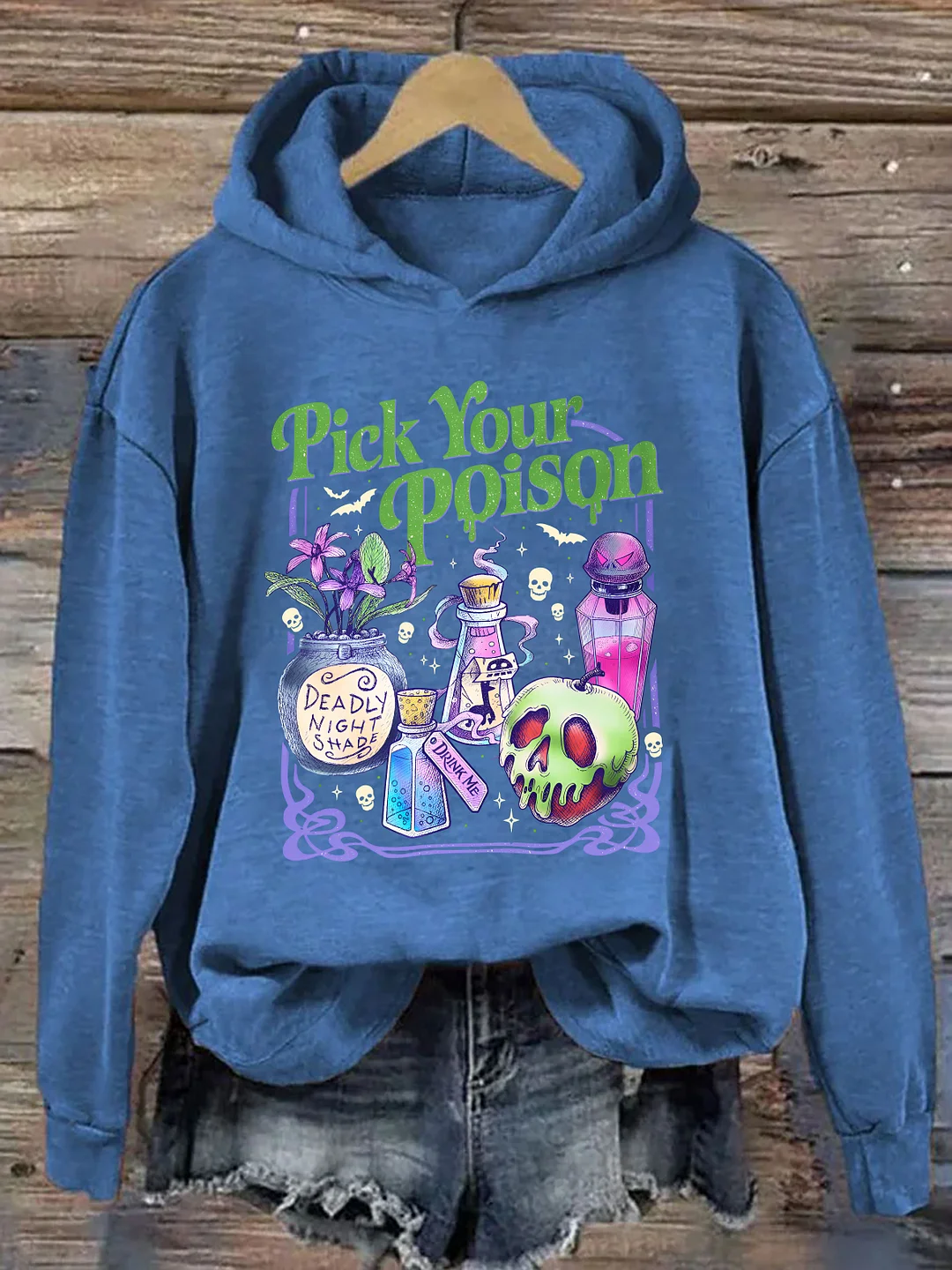 Pick Your Poison Vintage Hoodie