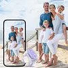 Scrolling Ring Remote Control Page Turner BT Camera Remote Fingertip Wireless Scroller Page Turner Clicker Compatible for iPhone Android Phone