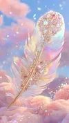 Luxury AB Velvet Diamond Painting Kit - Feather