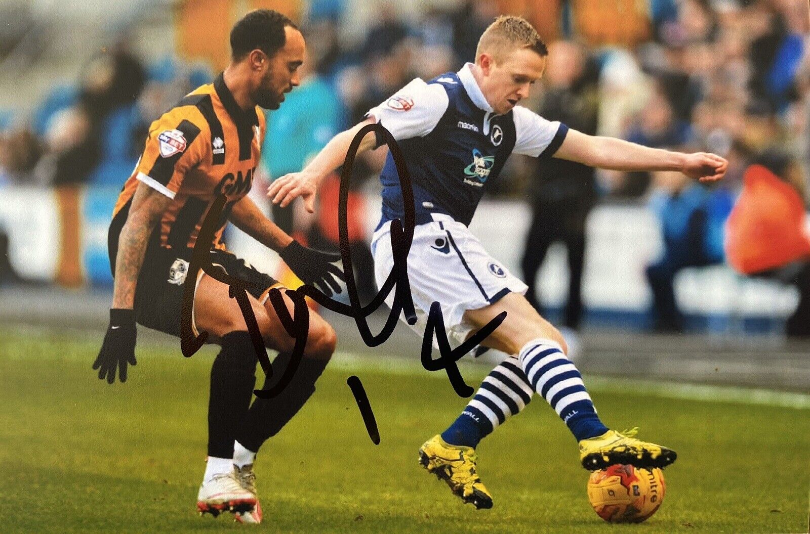 Byron Moore Genuine Hand Signed Port Vale 6X4 Photo Poster painting, See Proof, 5