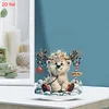Christmas Antler Bear DIY Double-Sided Desktop Ornaments Diamond Art Kits