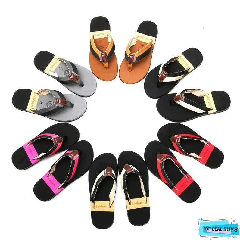 Men's Beach Flip-flops Outdoor Couples Flip Flops
