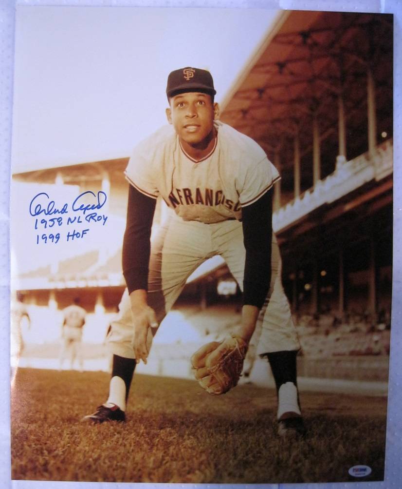 ORLANDO CEPEDA Autograph ROY