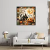 Patchwork Pumpkin House-11CT Stamped Cross Stitch 45*45cm/17.72*17.72in tapestrymarket