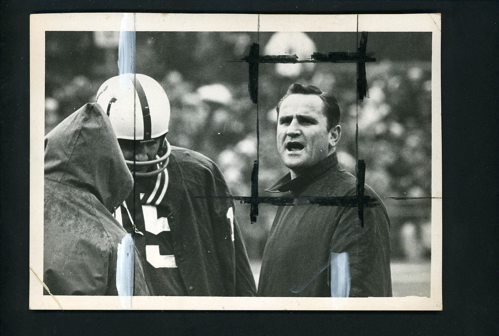 Baltimore Colts lot of 6 Press Wire Photo Poster painting Don Shula Earl Morral McCauley Kunz