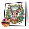 Diamond Painting-DIY Crystal Rhinestone Xmas Bear