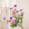 5 Steams Pink Purple Daisy Artificial Flower Bunch