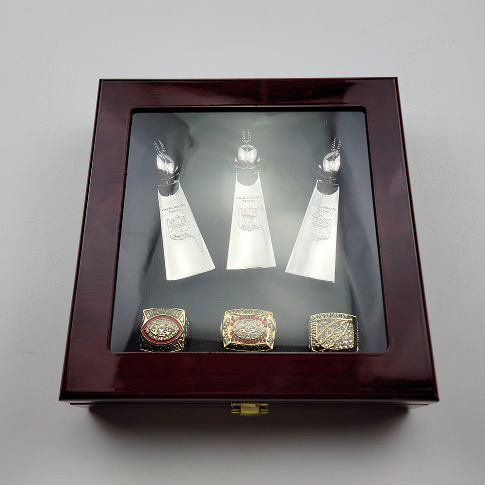 Washington Redskins Washington Football Team NFL Super Bowl Championship  Rings + Trophy luxury set