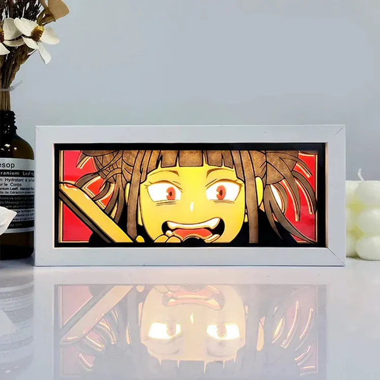 3D LED Box Light - My Hero Academia-Toga