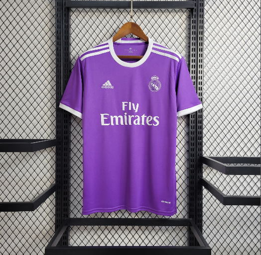 2017/2018 Real Madrid Away Retro Football Shirt Thai Quality