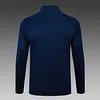 2025 Portugal Suit Royal Blue Long Zipped Jacket Football Shirt 1:1 Thai Quality