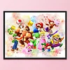 (Big Size)Super Mario Brothers - 11CT Stamped Cross Stitch - 45*60cm
