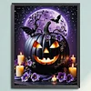 Halloween Pumpkin-11CT Stamped Cross Stitch 40*50cm