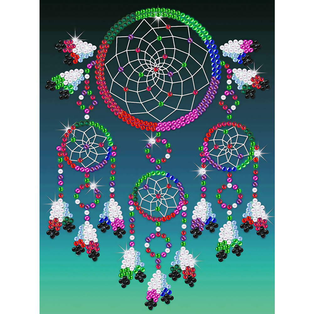

Dream Catcher - Crystal Round Drill Diamond Painting - 30*40CM, 501 Original