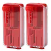 2Pcs Cigarette Bursting Beads Pusher Box Cigarette Filter Capsule Box for Hiking