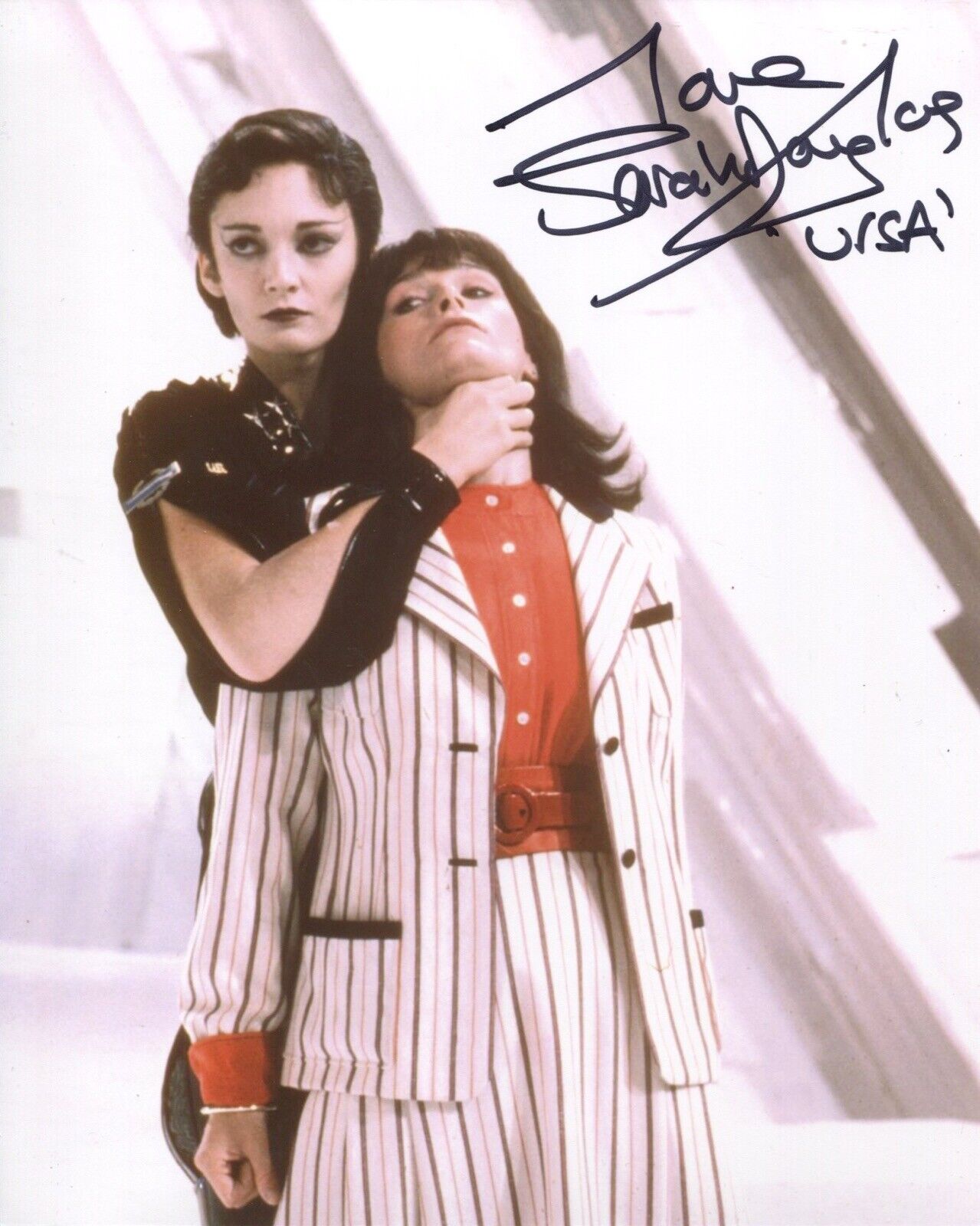 Superman II actress Sarah Douglas as Ursa signed Photo Poster painting - UACC DEALER