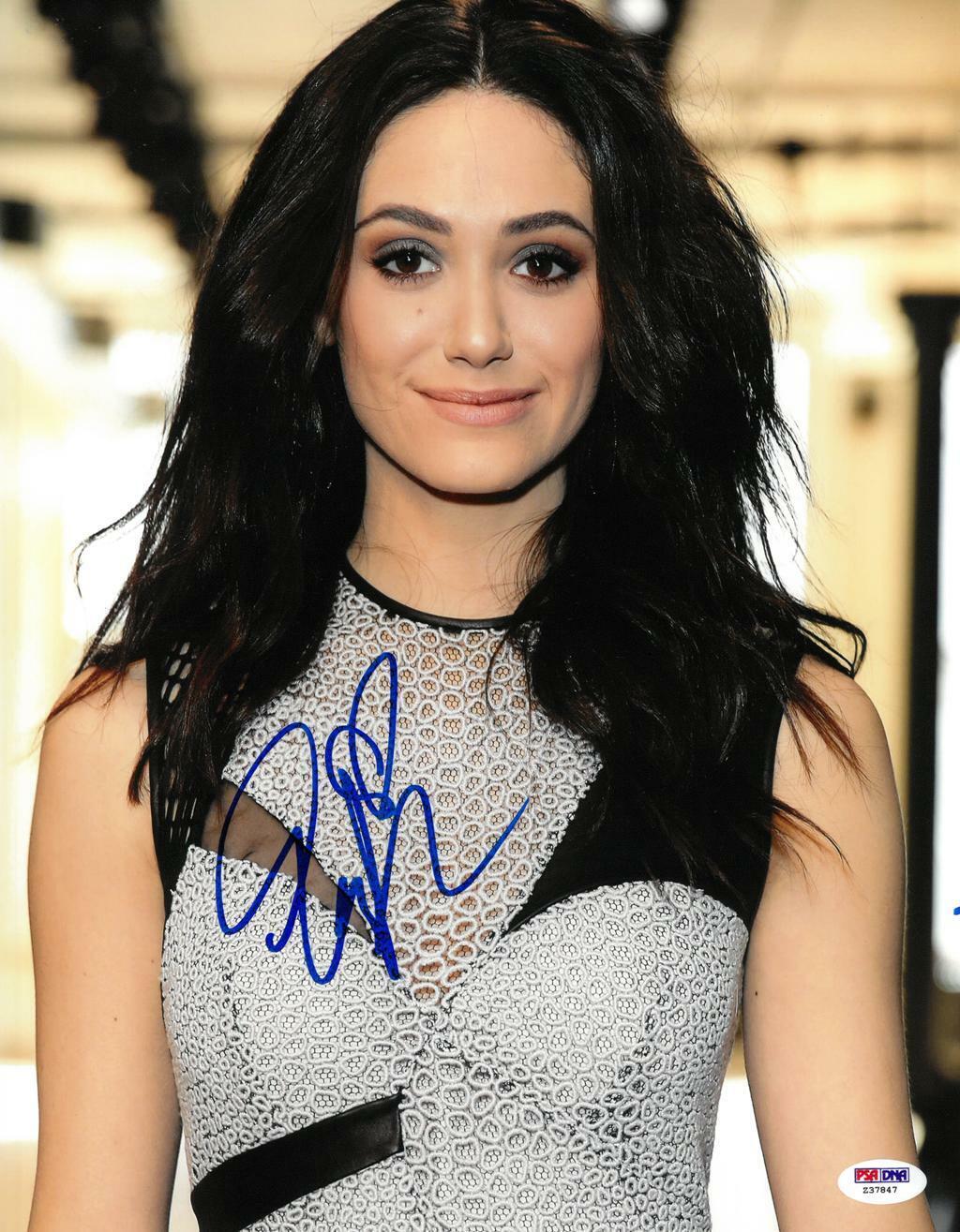 Emmy Rossum Signed Authentic Autographed 11x14 Photo Poster painting PSA/DNA #Z37847