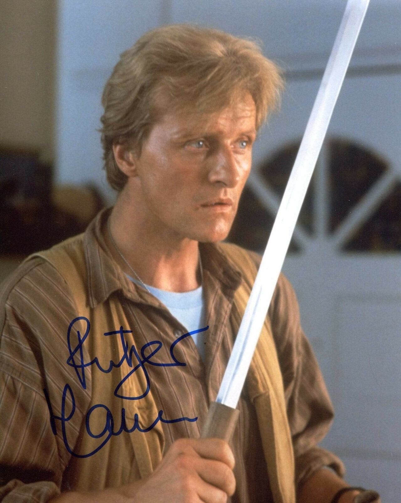 Rutger Hauer (+) ACTOR autograph, In-Person signed Photo Poster paintinggraph