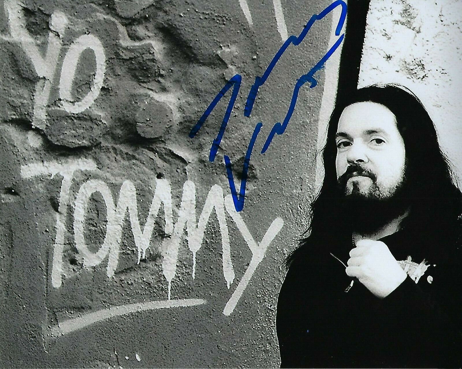 GFA Prong & Danzig Metal Star * TOMMY VICTOR * Signed 8x10 Photo Poster painting PROOF T9 COA