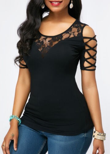 Mature Women Chemise Irregular Shirts Tops
