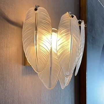 Minimalist Feather Wall Sconce Vjlight