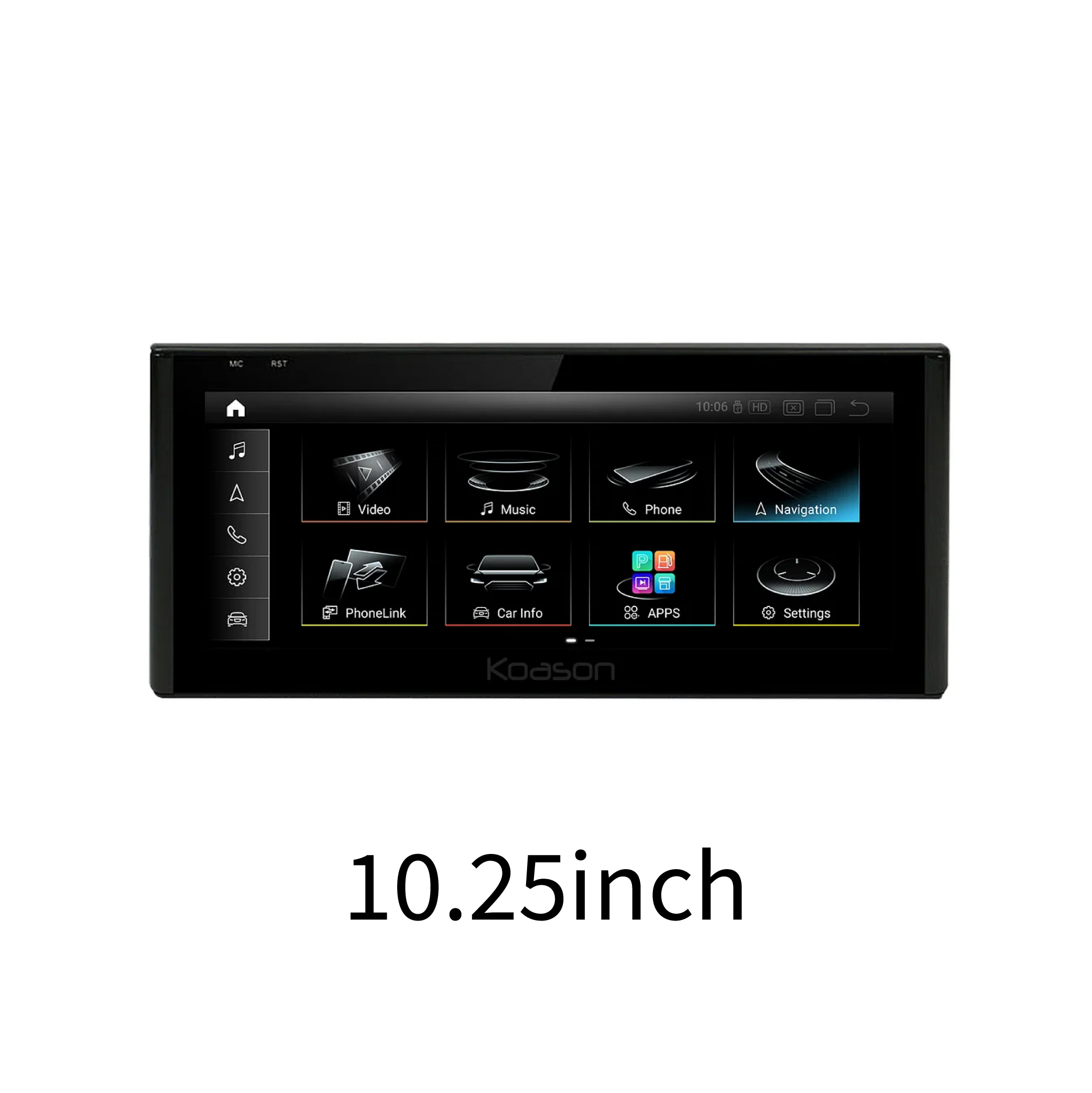 Koason Android Screen Display Upgrade Apple CarPlay Android Auto Car Multimedia Player for Audi A3