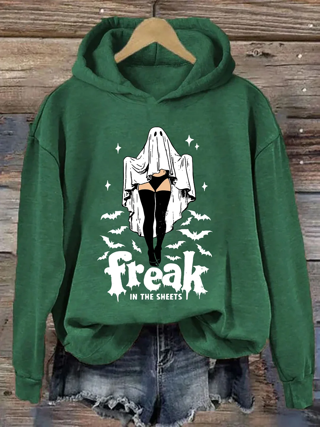 Funny Halloween Sheet Ghost Freak Hoodie