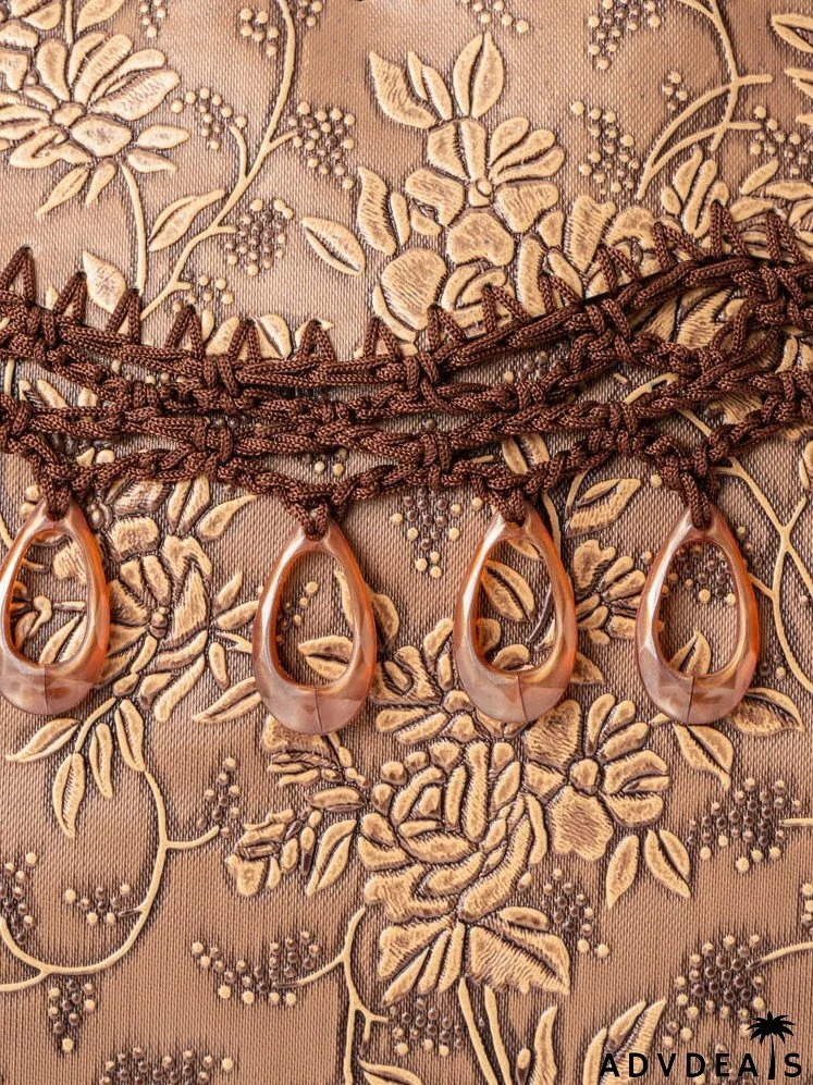 Floral Graphic Vintage Design Tote Bag