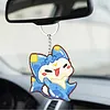 Blue Dolphin 14CT DIY Counted Plastic Cross Stitch Keychain Kit 10cm Embroidery Pendant Making Set Single-Sided Keychains Needlepoint Arts Craft Kit for Beginners Adults Jewelry Backpack Charms