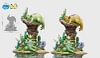 1/20 Scale World Zukan Tyranitar Evolutionary Line - Pokemon Resin Statue - ShuangZiDao Studio