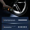 Car Tire Pump 2x2000mAh Handheld Inflatable Pump for Car Motorcycle Bicycle Ball