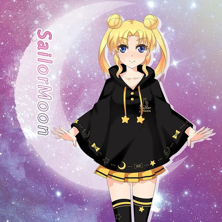 [Reservation] Sailor Moon Luna Poncho Cape SP1710692