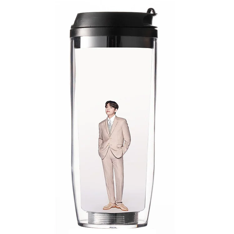 BTS Shinhan PLay Photo Water Cup