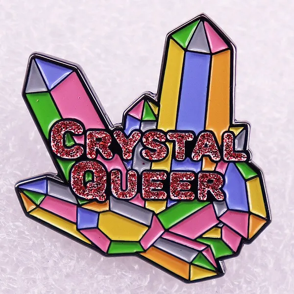 Foto del pin Cristal Arcoíris Divertido