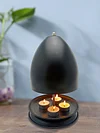Versatile Tealight Candle Heater Metal Tea Light Oven for Winter Table Fireplace