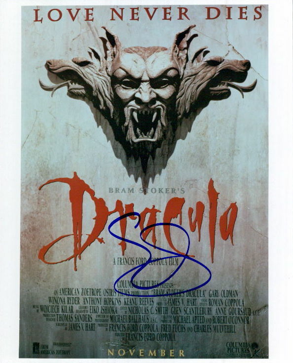 Gary Oldman (Dracula) signed 8x10 Photo Poster painting In-person